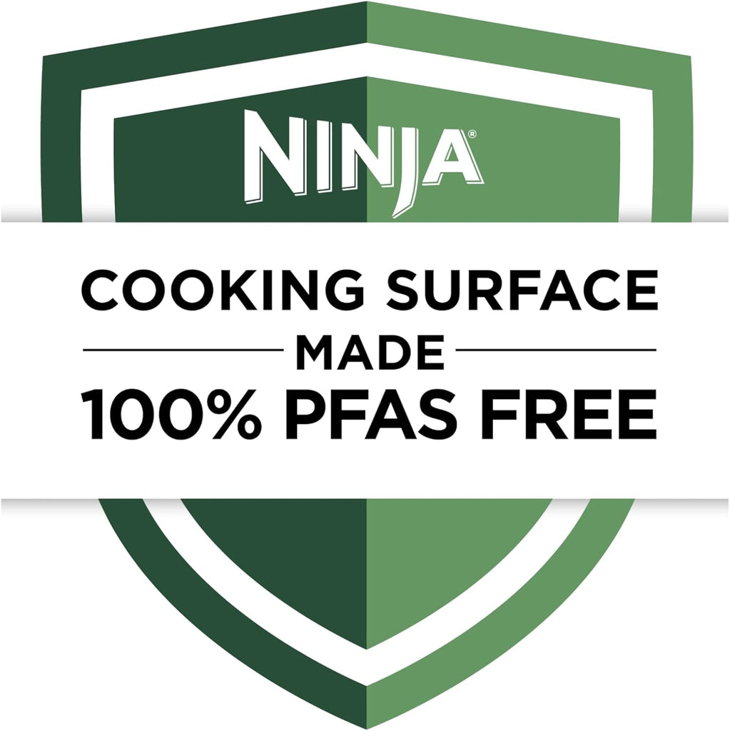 Ninja Air Fryer Pro XL 7-in-1, Max Crisp Tech, 450F for Hotter, Crispy Results, 6.5 QT Capacity fits 9lb wings, Max Crisp, Broil, Air Fry, Roast, Bake, Reheat, Dehydrate, Space Saving, Grey, AF182AMZ