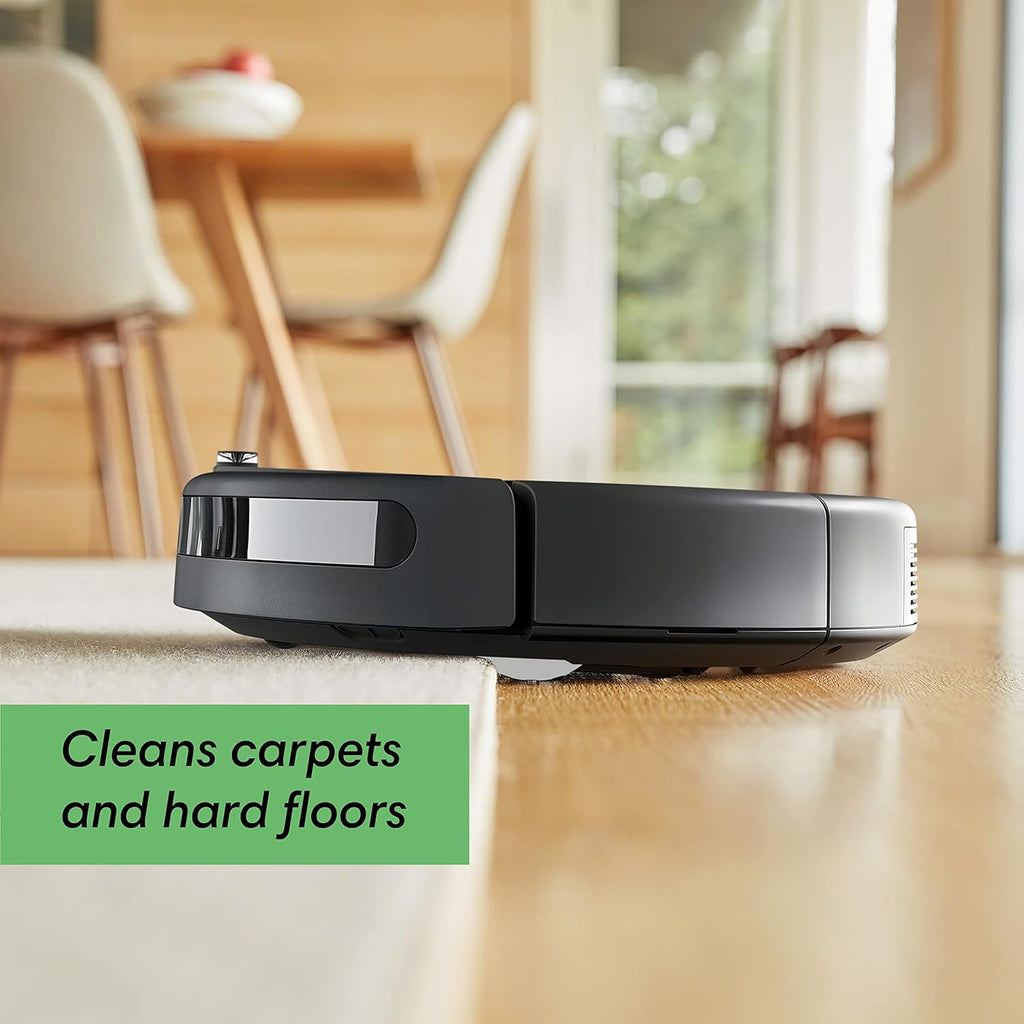 iRobot Roomba Vacuum 2 Essential Robot with AutoEmpty Dock, 3 Suction Levels, Latest Floor Tracking Sensors, and Compact Design (Black)