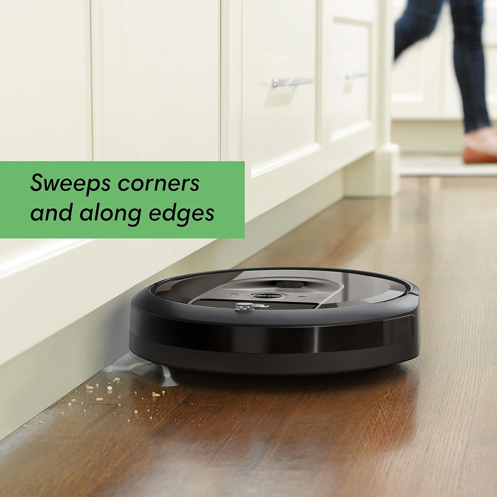 iRobot Roomba Combo j5+ Self-Emptying Robot Vacuum & Mop – Identifies and Avoids Obstacles Like Pet Waste & Cords, Empties Itself for 60 Days, Clean by Room with Smart Mapping, Works with Alexa
