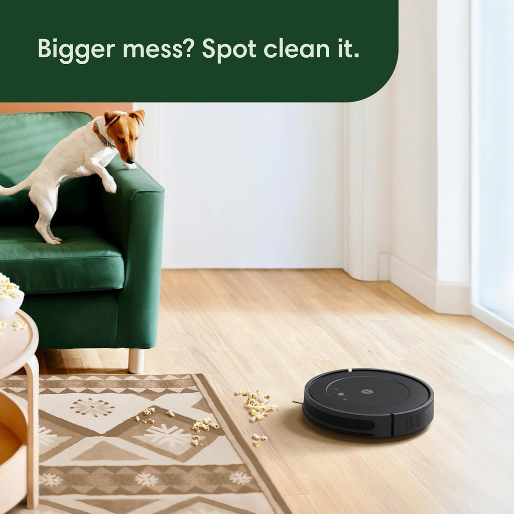 iRobot Roomba Vacuum 2 Essential Robot with AutoEmpty Dock, 3 Suction Levels, Latest Floor Tracking Sensors, and Compact Design (Black)