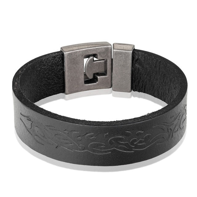 2019 Newest Design Fashion Multi-layer Leather Bracelet Men Vintage Punk Anchor Bracelets Women Nautical Jewelry Preferred Gift