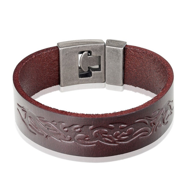 2019 Newest Design Fashion Multi-layer Leather Bracelet Men Vintage Punk Anchor Bracelets Women Nautical Jewelry Preferred Gift