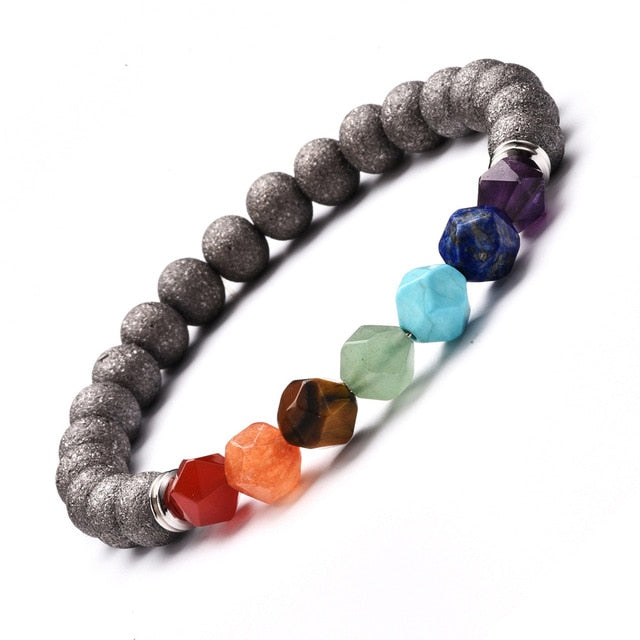 Men Bracelet for Men Women Natural Stone Beaded Chakra Yoga Bracelet Universe Solar System Planets Bracelets Charm Jewelry