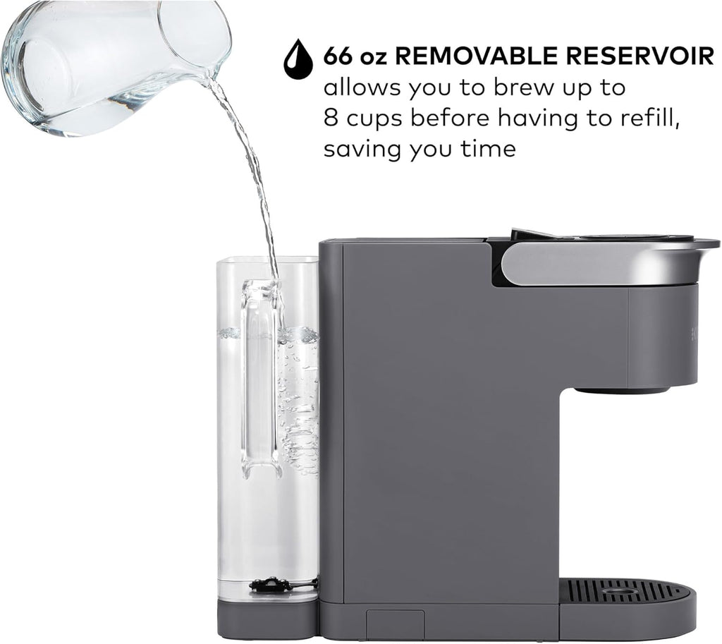 Keurig K-Supreme SMART Coffee Maker, MultiStream Technology, Brews 6-12oz Cup Sizes, Black