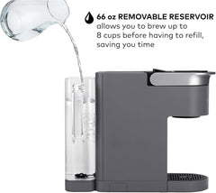 Keurig K-Supreme SMART Coffee Maker, MultiStream Technology, Brews 6-12oz Cup Sizes, Black
