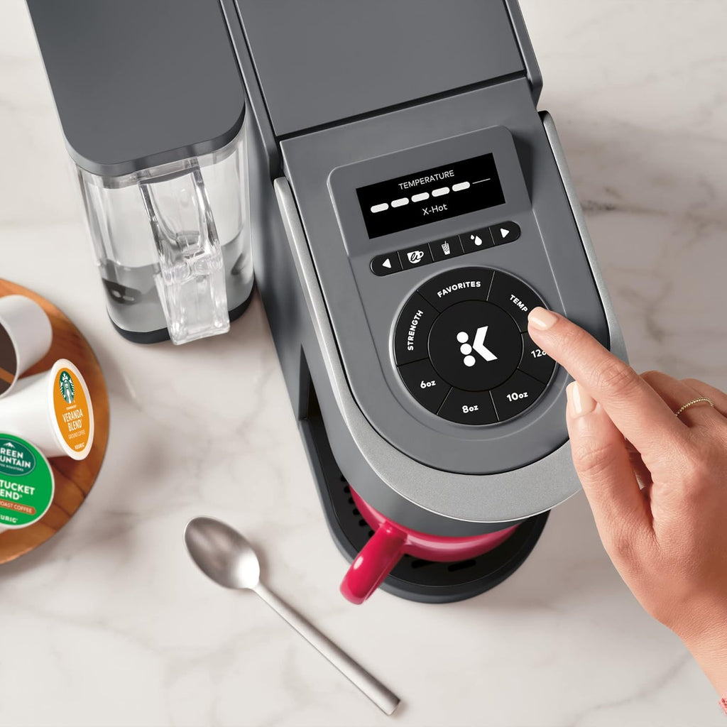 Keurig K-Supreme SMART Coffee Maker, MultiStream Technology, Brews 6-12oz Cup Sizes, Black