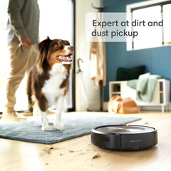 iRobot Roomba j9+ Self-Emptying Robot Vacuum – Powerful Suction, Identifies and Avoids Obstacles Like pet Waste, Sel-Empties for 60 Days, Best for Homes with Pets, Smart Mapping, Works with Alexa