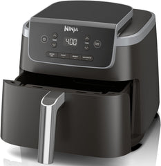 Ninja Air Fryer Pro XL 6-in-1 with 6.5 QT Capacity, Max Crisp, Air Fry, Air Roast, Bake, Reheat, Dehydrate, Max Crisp Technology with 450F, Nonstick Basket & Crisper Plate, Grey, AF181