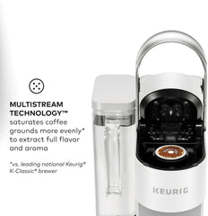 Keurig K-Supreme SMART Coffee Maker, MultiStream Technology, Brews 6-12oz Cup Sizes, Black