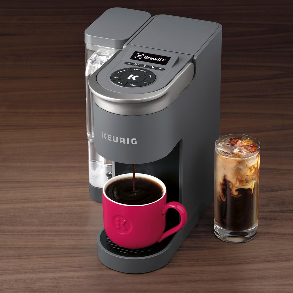 Keurig K-Supreme SMART Coffee Maker, MultiStream Technology, Brews 6-12oz Cup Sizes, Black