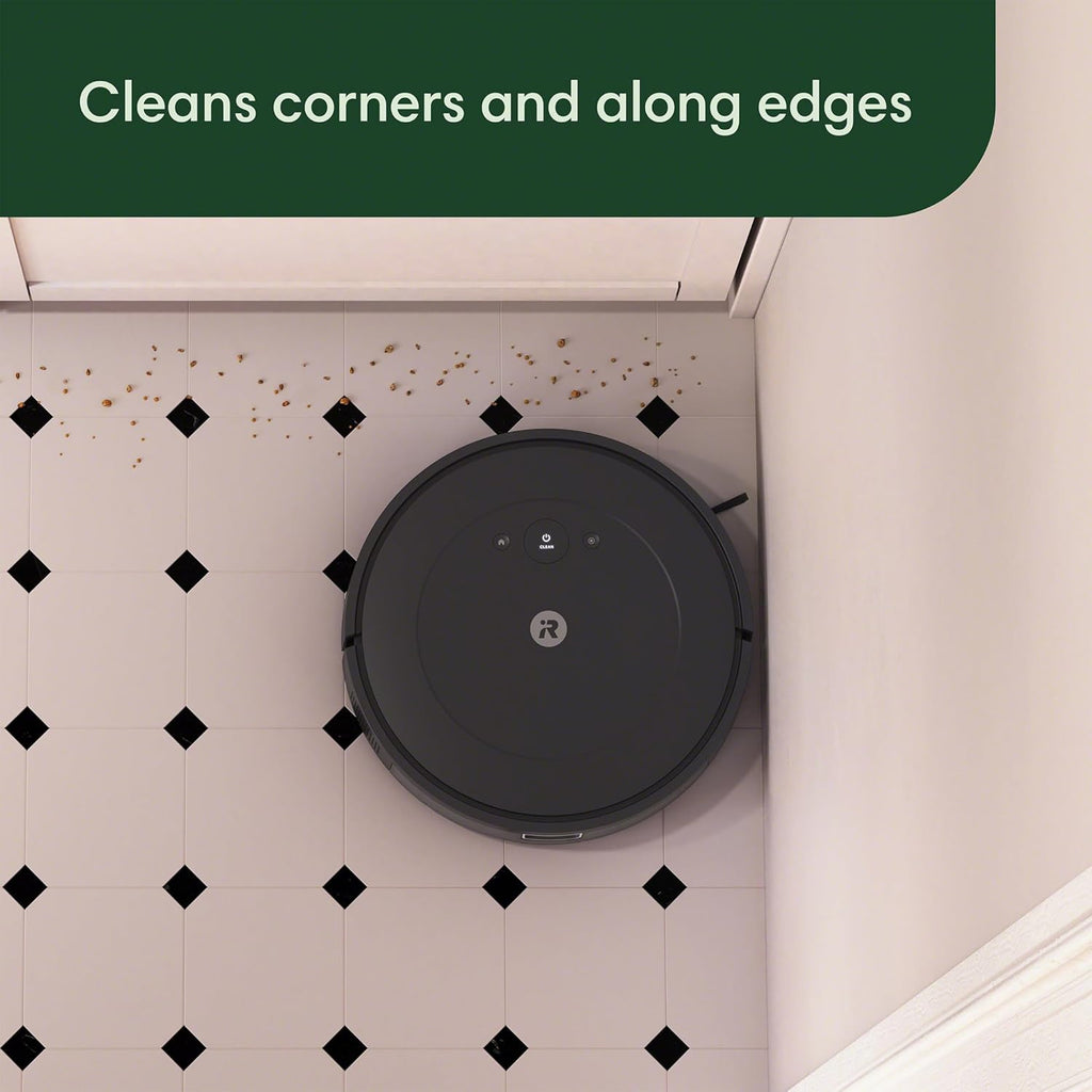 iRobot Roomba Vacuum 2 Essential Robot with AutoEmpty Dock, 3 Suction Levels, Latest Floor Tracking Sensors, and Compact Design (Black)