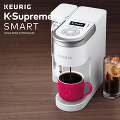 Keurig K-Supreme SMART Coffee Maker, MultiStream Technology, Brews 6-12oz Cup Sizes, Black