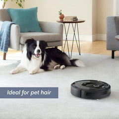 iRobot Roomba Combo j5+ Self-Emptying Robot Vacuum & Mop – Identifies and Avoids Obstacles Like Pet Waste & Cords, Empties Itself for 60 Days, Clean by Room with Smart Mapping, Works with Alexa