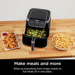 Ninja Air Fryer Pro XL 6-in-1 with 6.5 QT Capacity, Max Crisp, Air Fry, Air Roast, Bake, Reheat, Dehydrate, Max Crisp Technology with 450F, Nonstick Basket & Crisper Plate, Grey, AF181