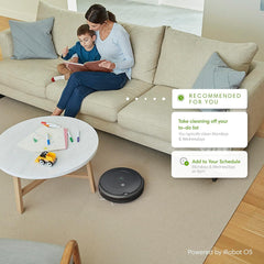 iRobot Roomba Vacuum 2 Essential Robot with AutoEmpty Dock, 3 Suction Levels, Latest Floor Tracking Sensors, and Compact Design (Black)