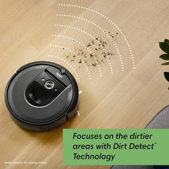 iRobot Roomba Combo j5+ Self-Emptying Robot Vacuum & Mop – Identifies and Avoids Obstacles Like Pet Waste & Cords, Empties Itself for 60 Days, Clean by Room with Smart Mapping, Works with Alexa