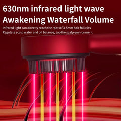Hair care comb, scalp kneading massager, liquid guide comb, red light hair care comb, electric massage comb