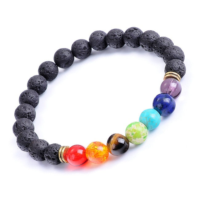 Men Bracelet for Men Women  Natural Stone Beaded  Chakra Yoga  Bracelet Universe  Solar System Planets Bracelets Charm Jewelry