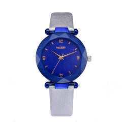 Starry Sky Women Wacthes Top Brand Luxury Casual Quartz Leather Watchband Strap Clock Analog Wrist Watch for female reloj mujer