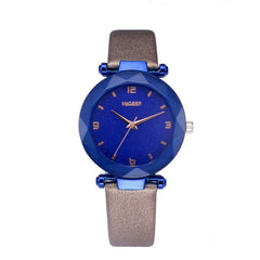 Starry Sky Women Wacthes Top Brand Luxury Casual Quartz Leather Watchband Strap Clock Analog Wrist Watch for female reloj mujer