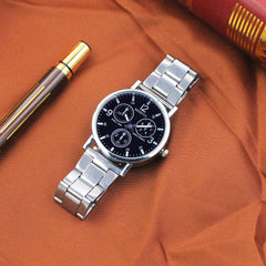 Top sale Men's watches stainless steel watch for business man fashion modern quartz watches 2019 male wacthes quartz wristwatch