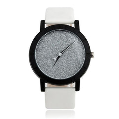 Solid Star Minimalist Fashion Women Watches For Lovers Leatheroid Strap Watch Women Ladies Wacth Montre Femme Relojes Saat