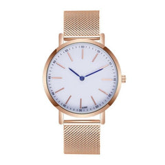 Stainless Steel Case And Band Wristwatch Fashion Man Crystal Analog Quartz Round Wristwatch Casual Drop Shipping Wacth For men