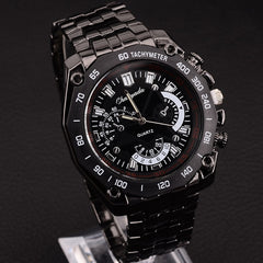 Men Wacth CYD Brand New Black Stainless Steel Exquisite Fashion Sports Wristwatch Hot Sale Quartz Watch masculino Reloje Clock