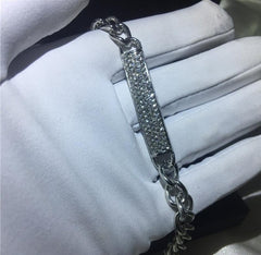 29 Styles Fashion Tennis bracelet White Gold Filled Pave AAAAA Cz stone Statement Party Wedding bracelets for women men Jewelry