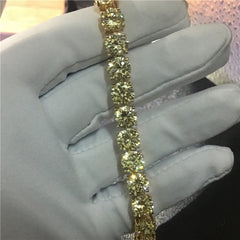 29 Styles Fashion Tennis bracelet White Gold Filled Pave AAAAA Cz stone Statement Party Wedding bracelets for women men Jewelry