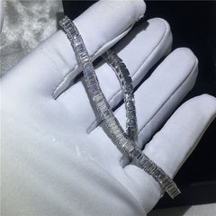 29 Styles Fashion Tennis bracelet White Gold Filled Pave AAAAA Cz stone Statement Party Wedding bracelets for women men Jewelry