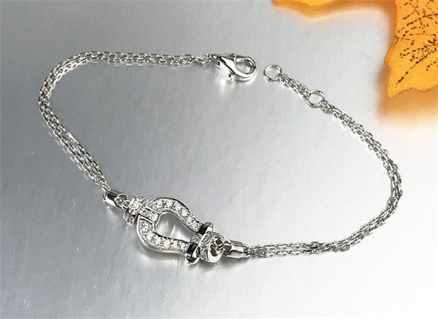 29 Styles Fashion Tennis bracelet White Gold Filled Pave AAAAA Cz stone Statement Party Wedding bracelets for women men Jewelry